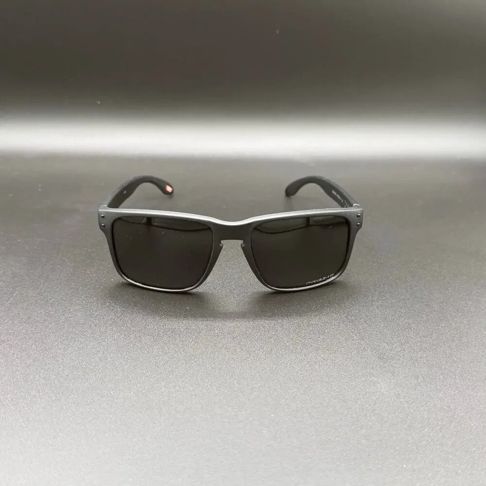 Oakley Holbrook OO9102 Matte Black Prizm Black Polarized Sunglasses 57mm USA